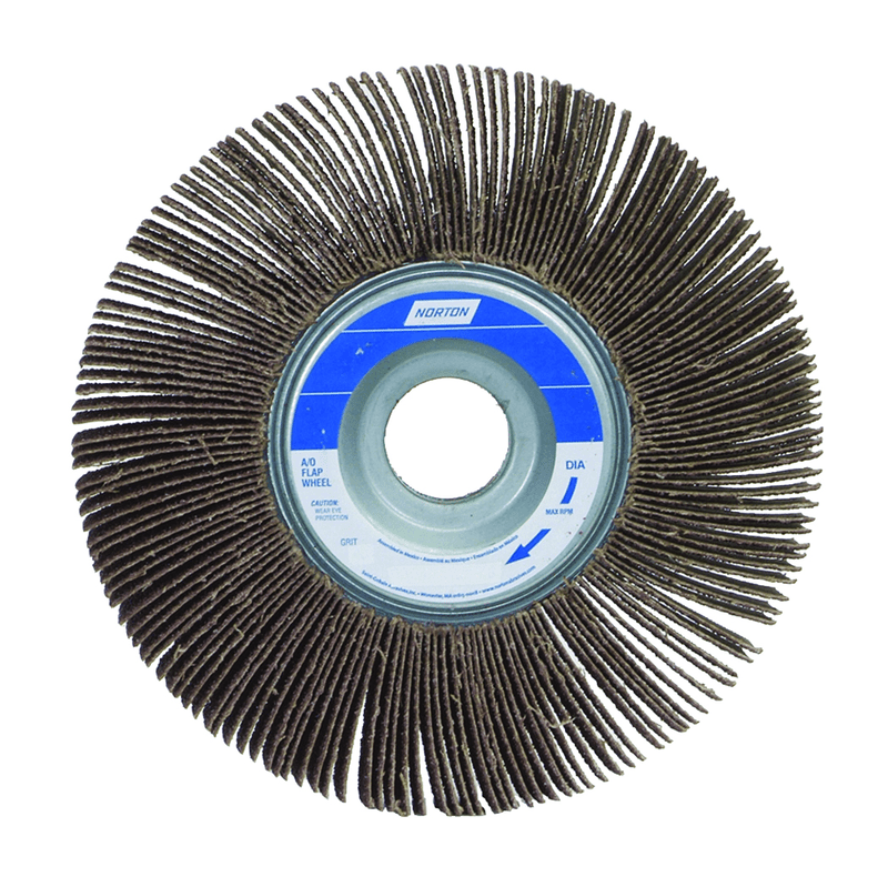 Norton Abrasives MH61FW0302668 3-1/2" x 1" x 5/8" Metalite R265 Flap Wheel 60 Grit Aluminum Oxide Supply