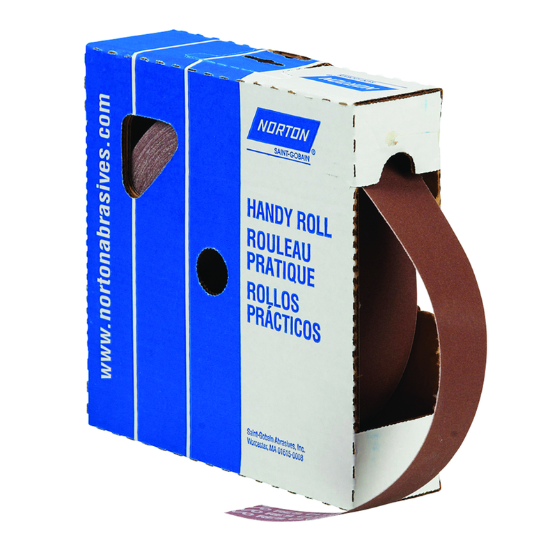 Norton Abrasives MH61R0126283 1-1/2" x 50 Yd. Metalite Cloth Roll P220 Grit K225 Aluminum Oxide Online