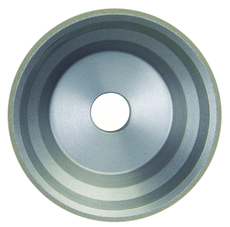 Norton Abrasives MH63W0391653 3.75" x 1.5" x 1-1/4" Diamond Wheel Resin Bond Type 11V9 Flaring Cup 100S Grit Hot on Sale