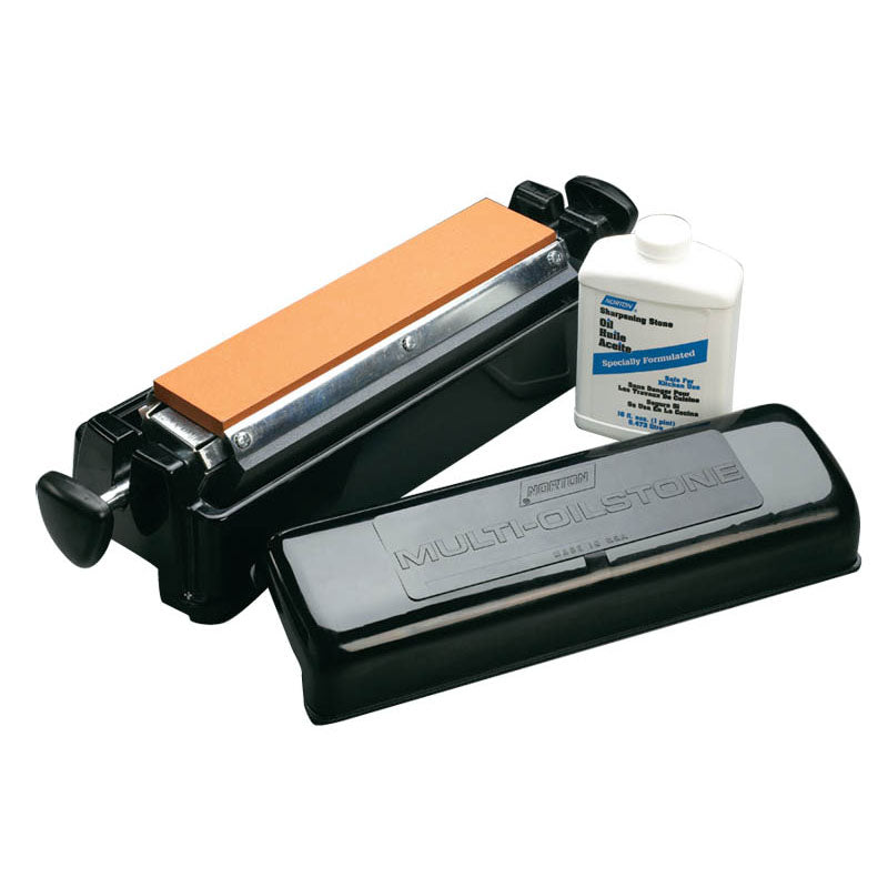 Norton Abrasives MH6485356 6" x 2" x 1/2" – Tool & Knife Coarse/Medium/Fine Grit – Sharpening Stone Supply