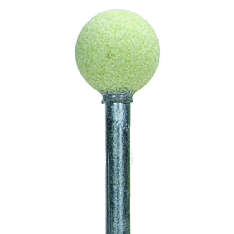 Norton Abrasives MH67A25P77680 1" x 1" 1/4" Spindle Quantum Mounted Point A25 80 Grit Ceramic Alumina Supply