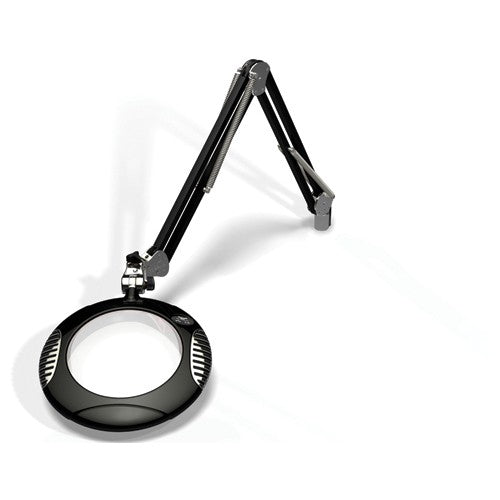 O.C. White KC53624004B Green-LiteÆ 7-1/2″ Black Round LED Magnifier; 43″ Reach; Table Edge Clamp Supply