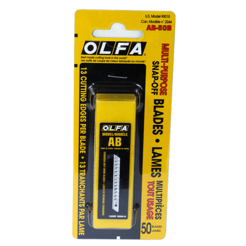 OLFA FS605015 50-Pack Utility Knife Blade AB-50B on Sale