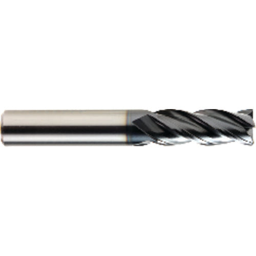 OSG USA, Inc. TP45VG4345016 1/2 Dia. ?1/2 Shank ?1-1/4 DOC ?3-1/2 OAL, Carbide, TiAlN, 4 Flute, Round, Corner Radius, Solid End Mill Supply