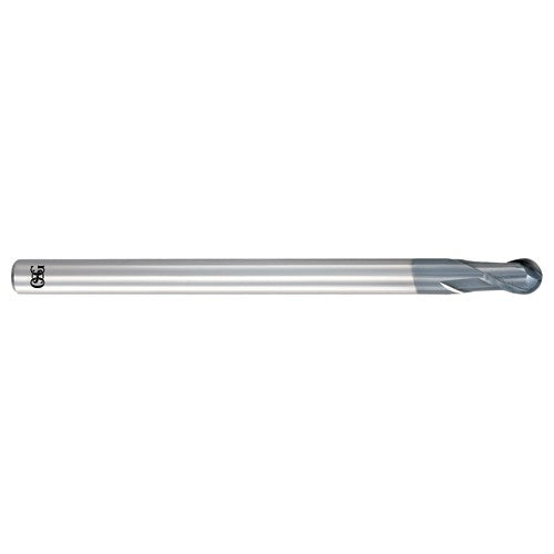 OSG USA, Inc. TP483106500 5 mm Dia. ?6 mm Shank ?8 mm DOC ?80 mm OAL, Carbide WXL, 2 Flute, Round, Ballnose End Mill on Sale