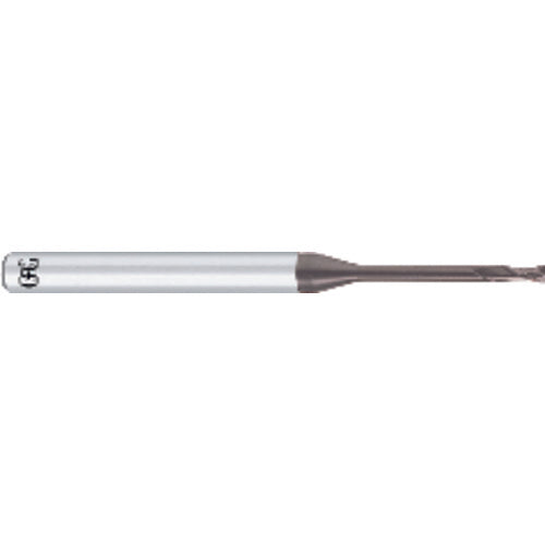 OSG USA, Inc. TP483103010 3 mm Dia. ?6 mm Shank ?2-1/2 mm DOC ?70 mm OAL, Carbide, SiC, 2 Flute, Corner Radius, Solid End Mill Online Hot Sale