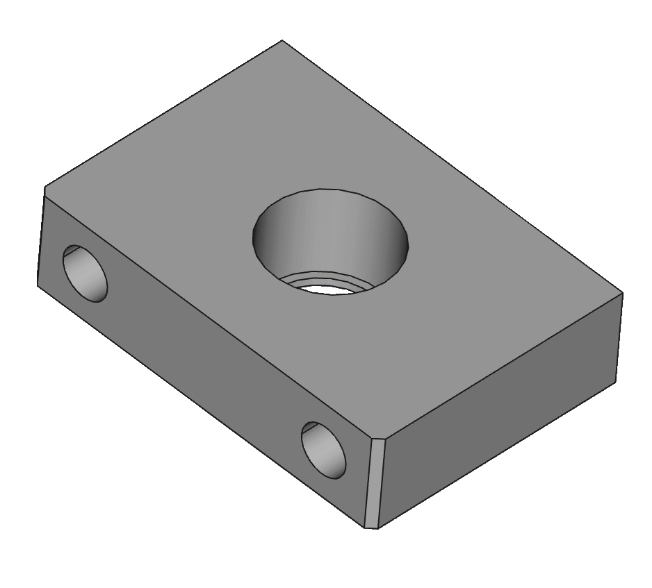NAAMS Trunnion Block 32mm Bore ACT140 Supply